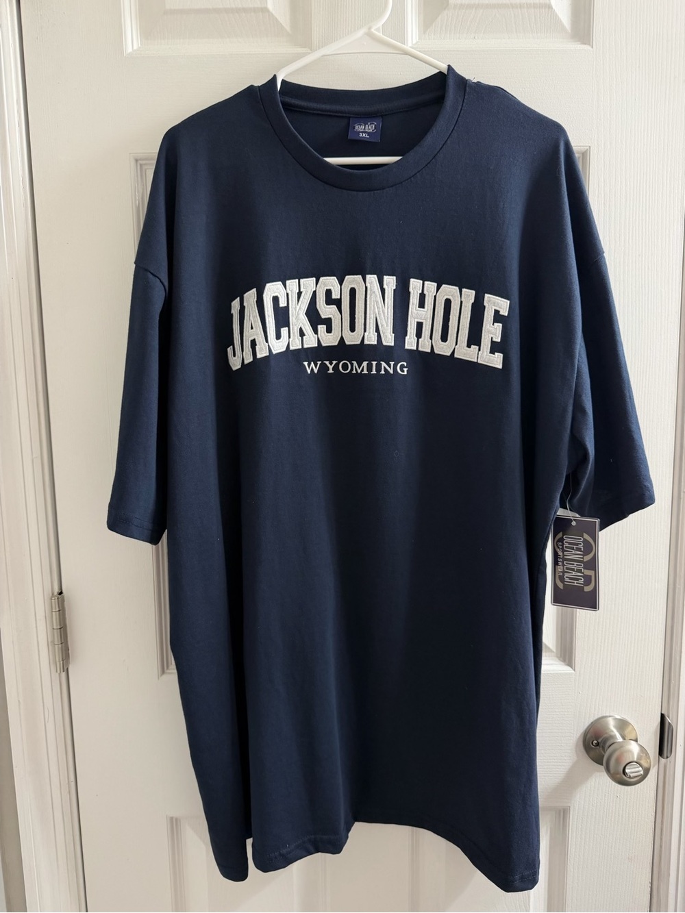Jackson Hole Wyoming Navy Graphic T-Shirt New Tags 3X